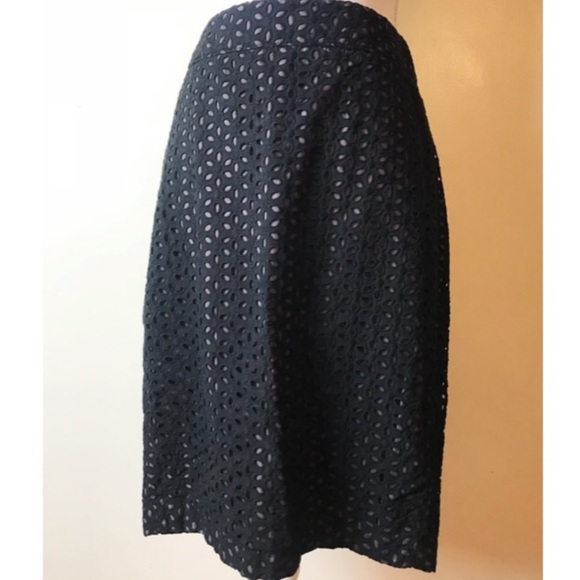 LOFT Dresses & Skirts - Loft Blk Eyelet Skirt